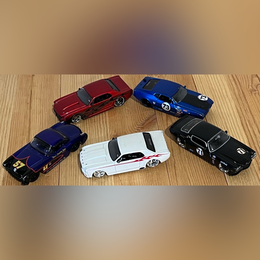 Jada Toys Big Time Muscle Die-Cast Toy Car Set of 5, 1/64 scale - Picture 3 of 11